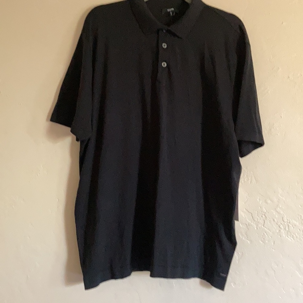 Vuori short sleeve merino sweater polo